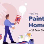 how to paint a wall at home